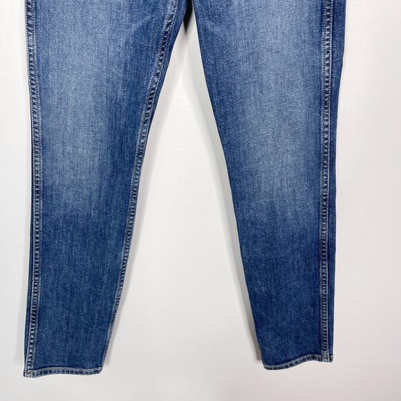 Grlfrnd 24 Naomi High Rise Stretch Skinny Jean American Pie Wash Cotton Ankle - Picture 4 of 13